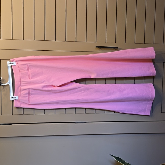 Alice + Olivia DANETTE HIGH RISE FLARE SLIT TROUSER size 8 - Picture 7 of 9